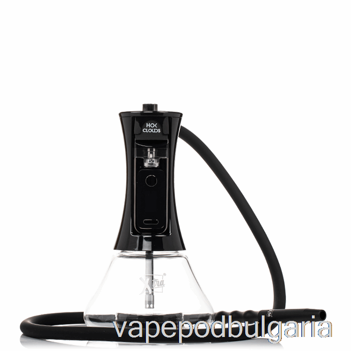 Vape Bulgaria Xtra Hok Clouds E-hookah Kit Black